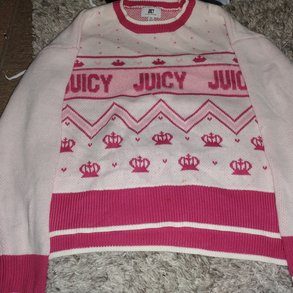 Juicy couture pink sweater